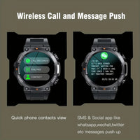 K56Pro Smart Watch for Men Heart Rate Blood Bluetooth Sport 400Mah Long Standby 1.39 Inch 360*360 HD Screen Outdoors Smartwatch